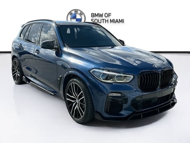 Used 2020 Blue BMW M50i image 1