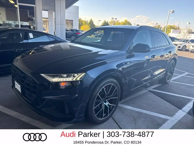 Used 2023 Blue Audi 55 Prestige image 1