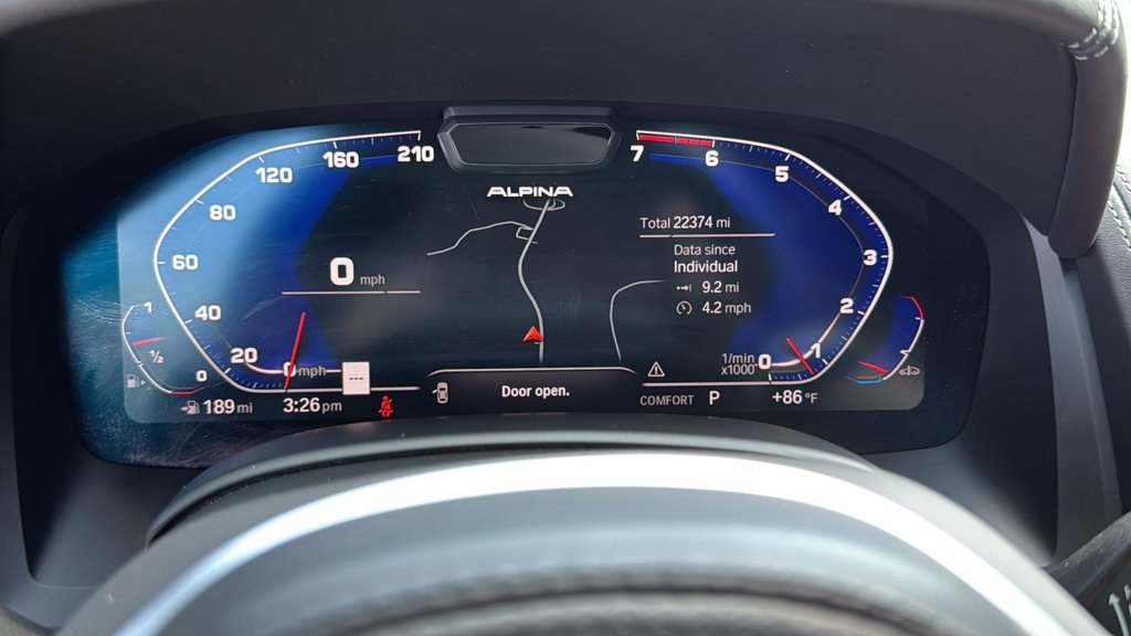 Used 2023 Frozen Pure Gray Metallic BMW ALPINA B8 xDrive image 15