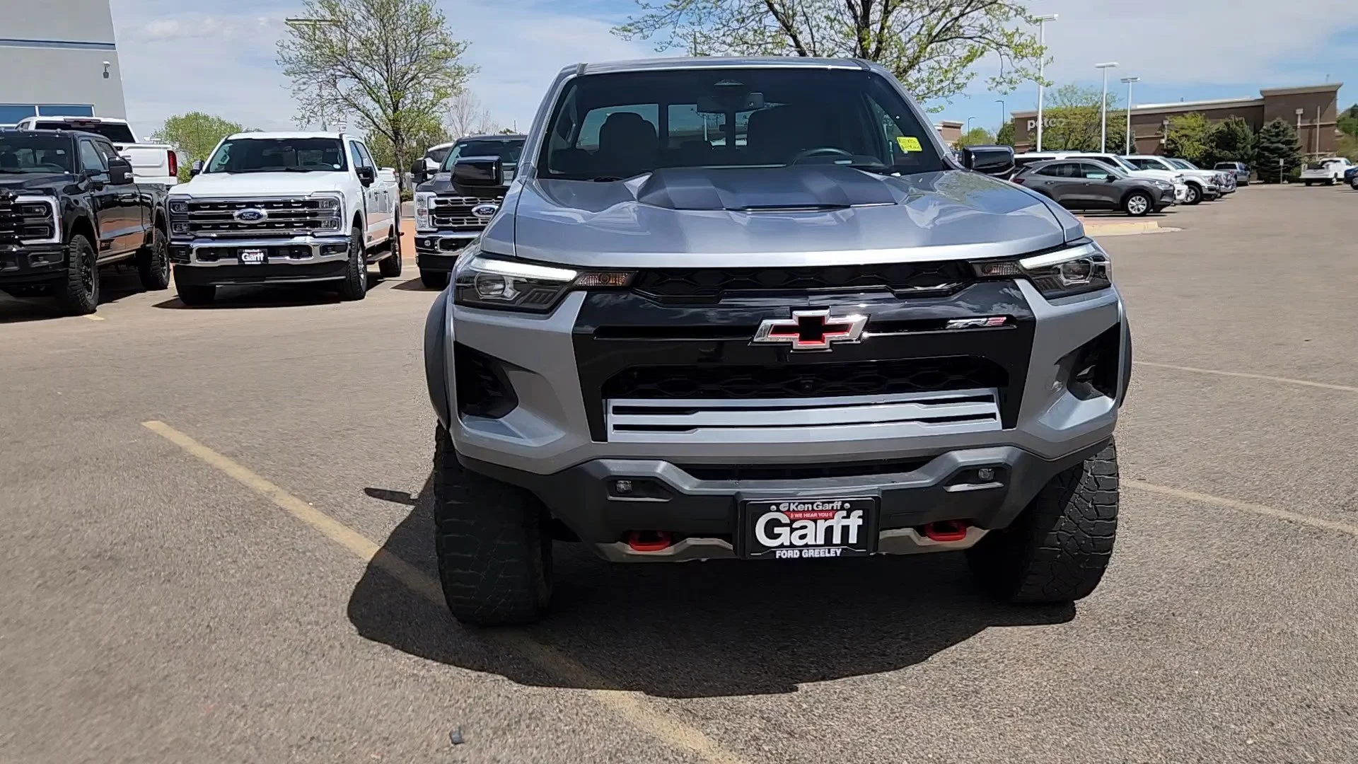 Used 2024 Sterling Gray Metallic Chevrolet 4WD ZR2 image 4