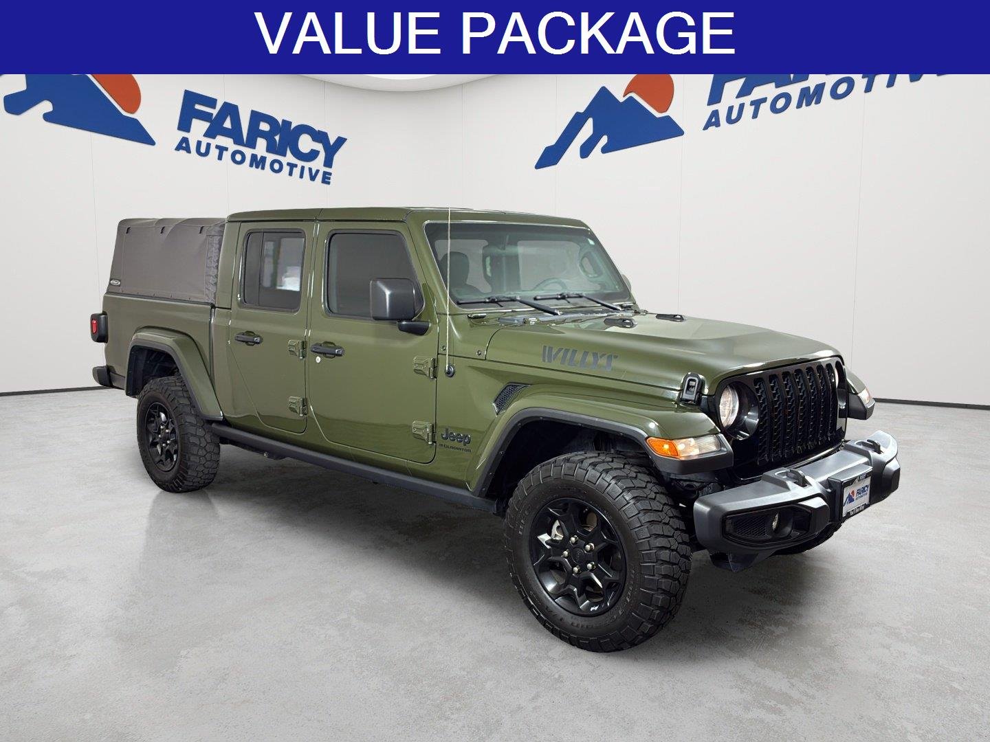 Used 2023 Sarge Green Clearcoat Jeep Willys image 3