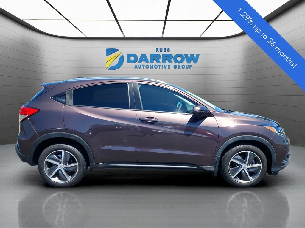 Certified Used 2021 Midnight Amethyst Honda AWD EX image 6