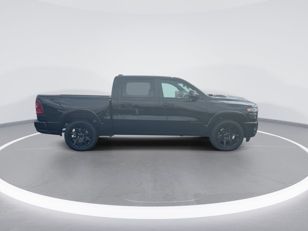 New 2026 Diamond Black Crystal Pearl-Coat Exterior Paint RAM Laramie image 9