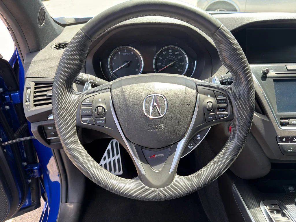 Used 2020 Apex Blue Pearl Acura SH-AWD A-Spec image 12