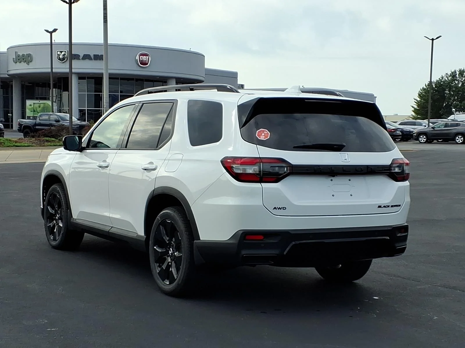 New 2026 Platinum White Pearl Honda Black Edition image 13
