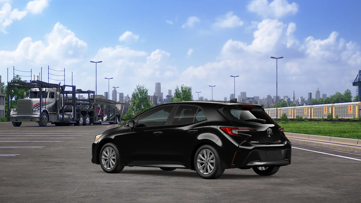 New 2026 Midnight Black Metallic Toyota SE image 6