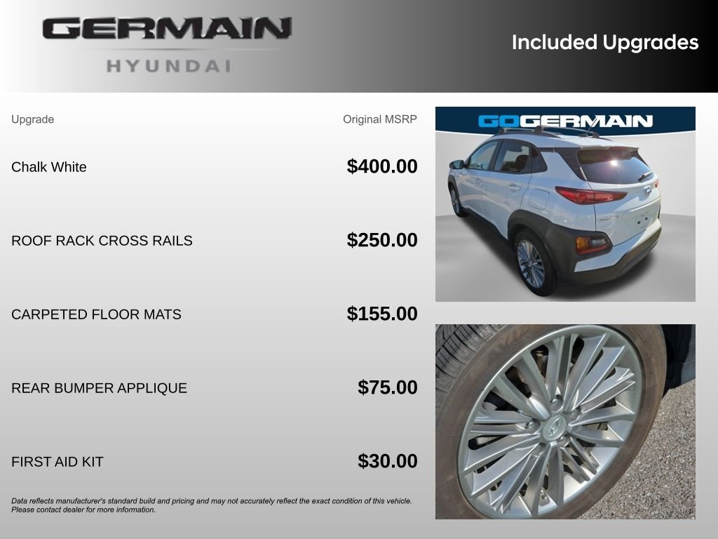 Used 2021 White Hyundai SEL image 15