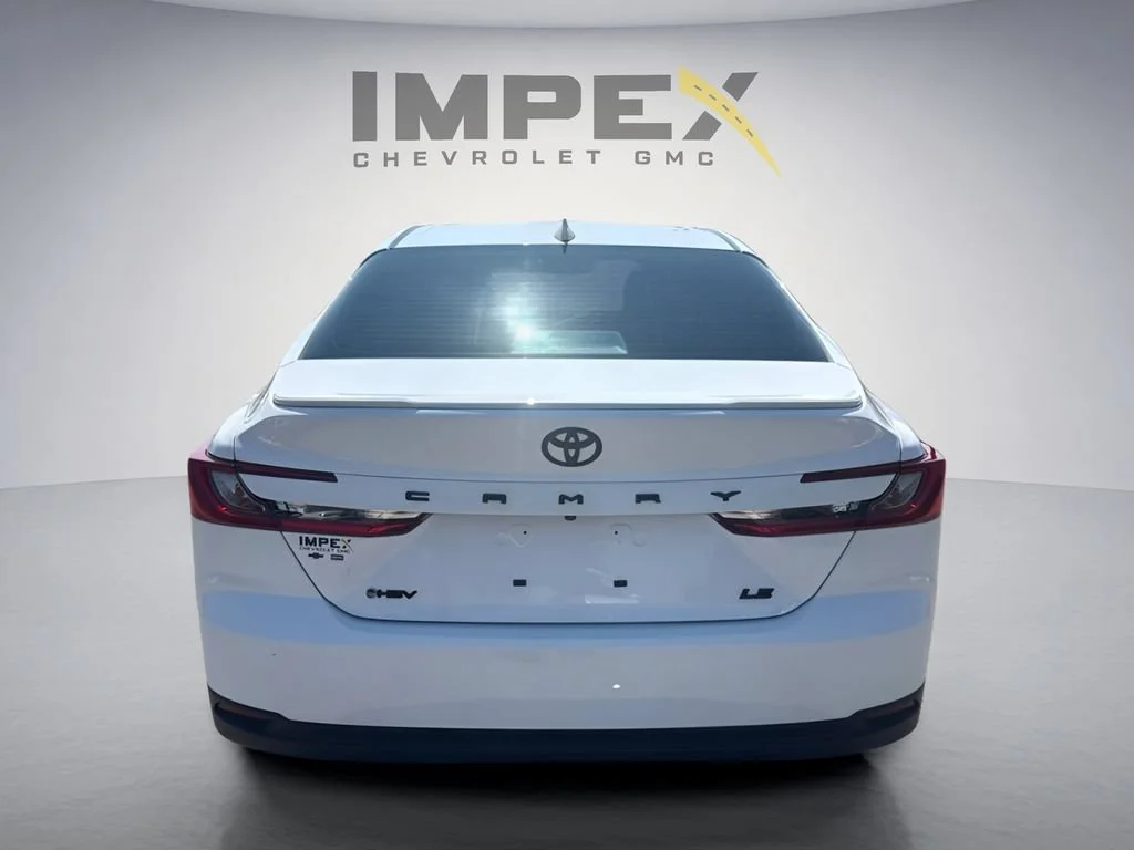 Used 2025 White Toyota LE image 4