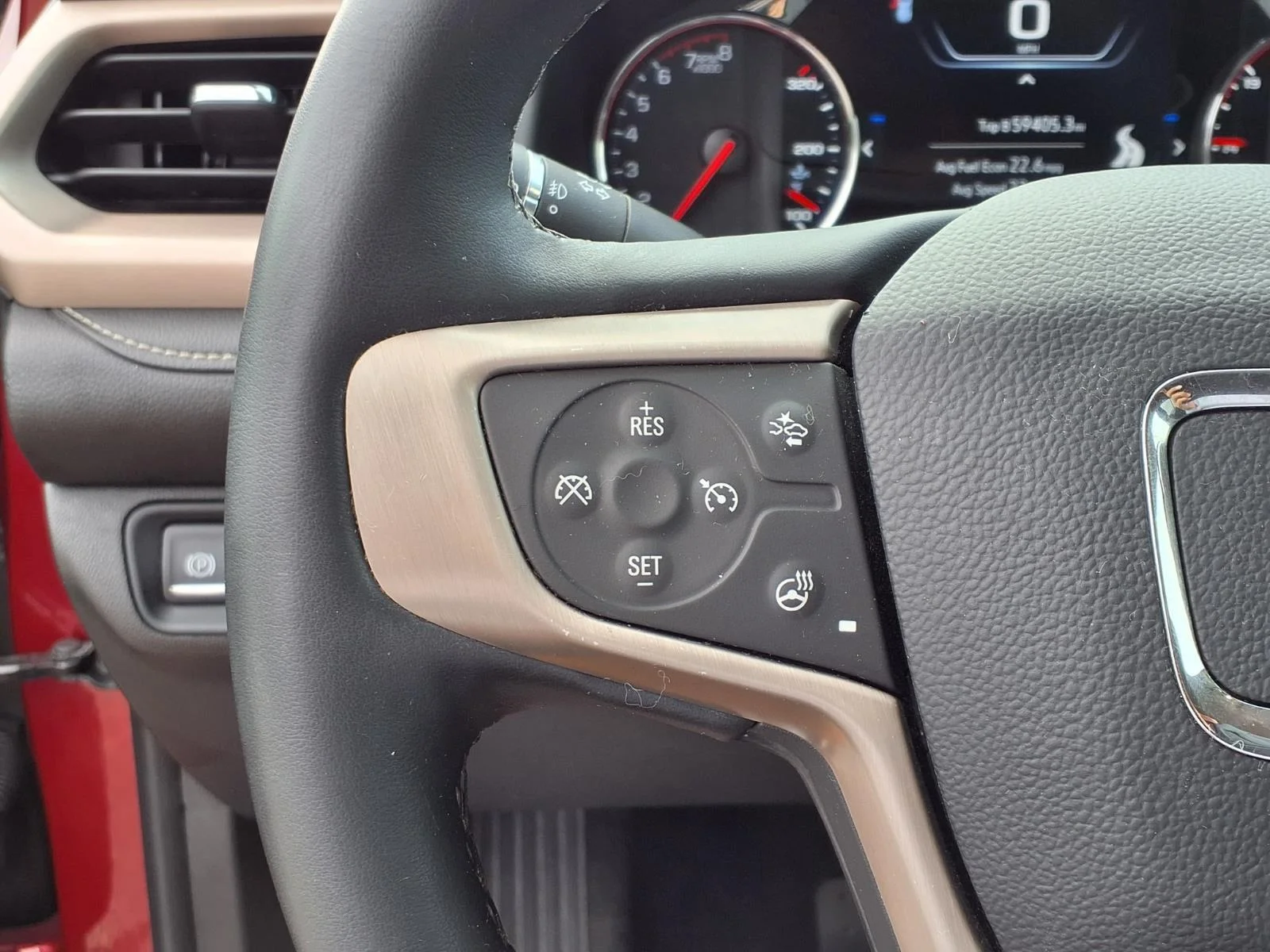 Used 2023 Volcanic Red Tintcoat GMC Denali image 28