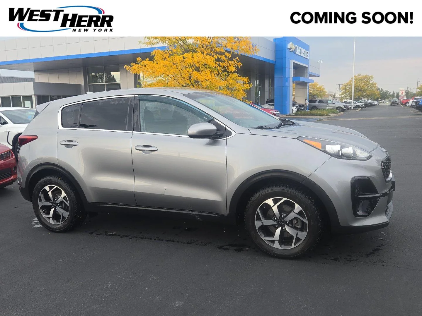 Used 2020 Steel Gray Kia LX image 1
