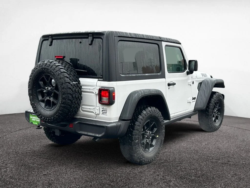 New 2026 Bright White Clearcoat Jeep Willys image 5