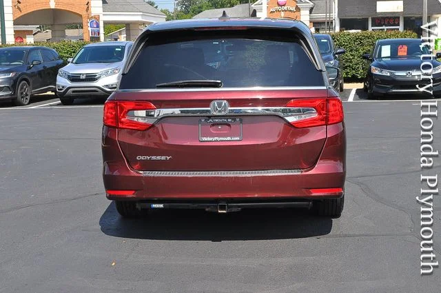 Used 2019 Deep Scarlet Pearl Honda EX image 4