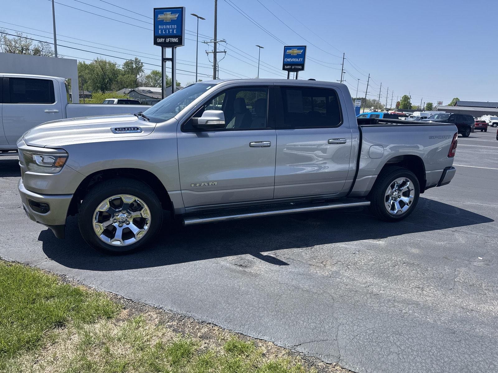 Used 2022 Billet Silver Metallic Clearcoat Ram Big Horn image 5