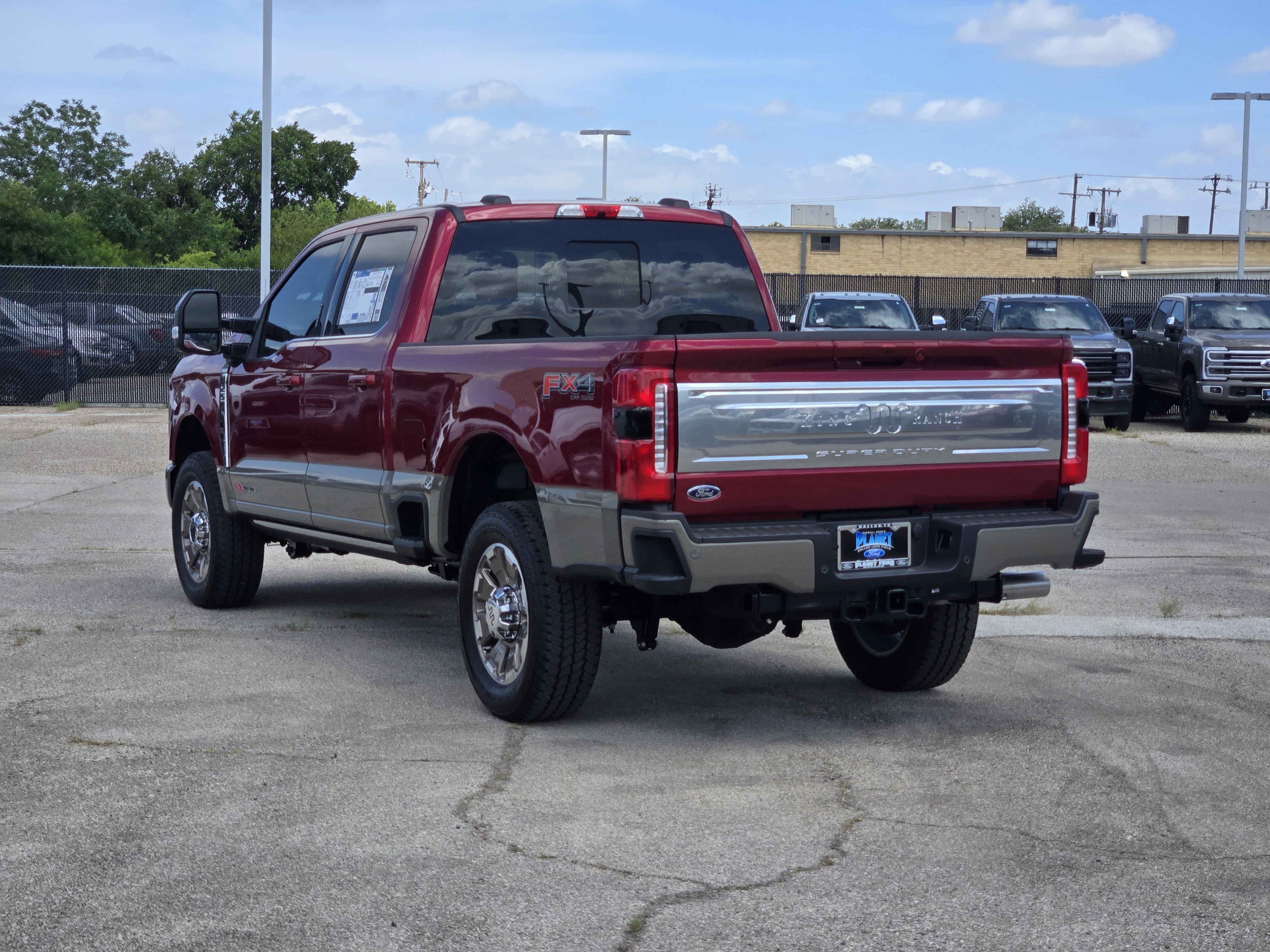 New 2026 Ruby Red Ford F-250 King Ranch image 3