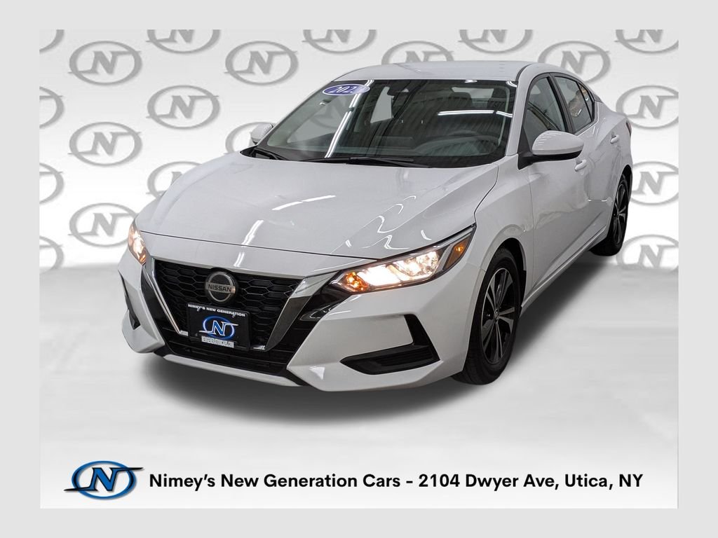 Used 2023 White Nissan SV image 1