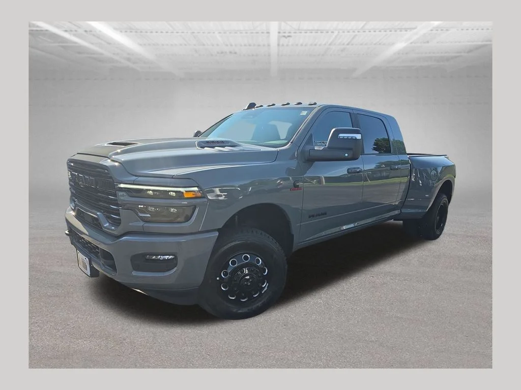 New 2026 Ceramic Gray Clear-Coat Exterior Paint RAM Laramie image 1