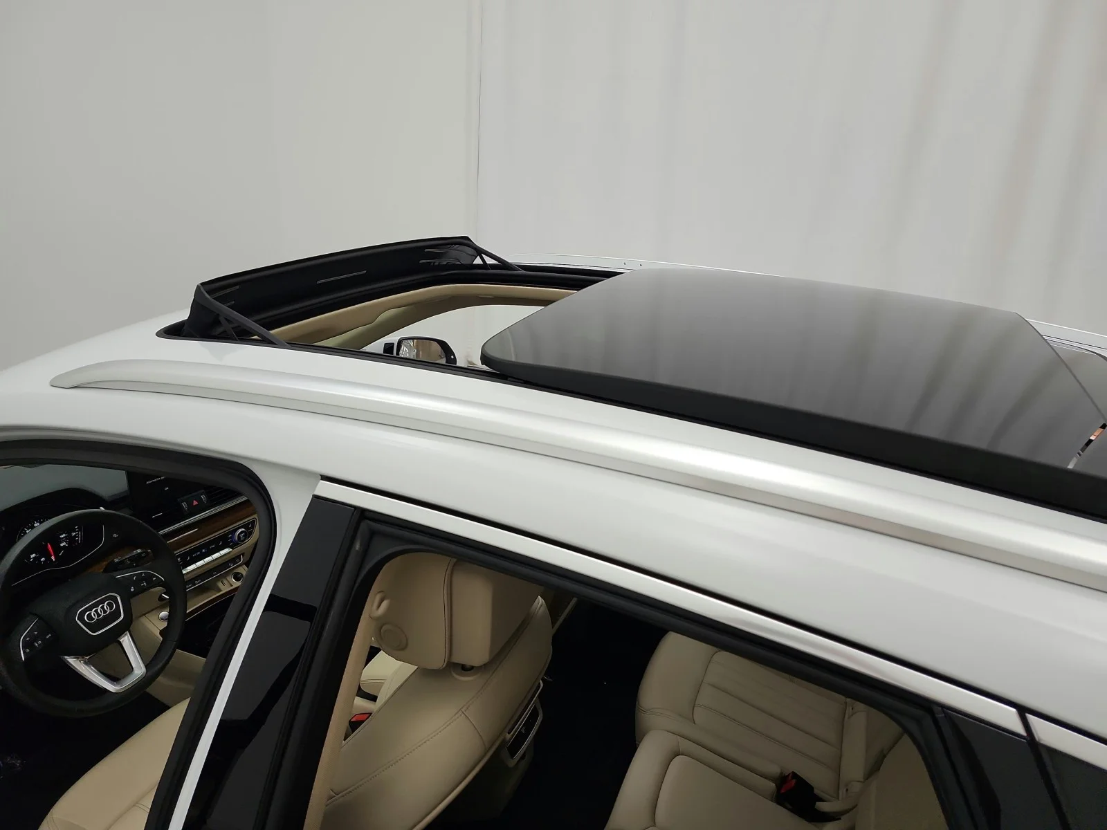 Used 2023 Glacier White Metallic Audi S line Premium image 11