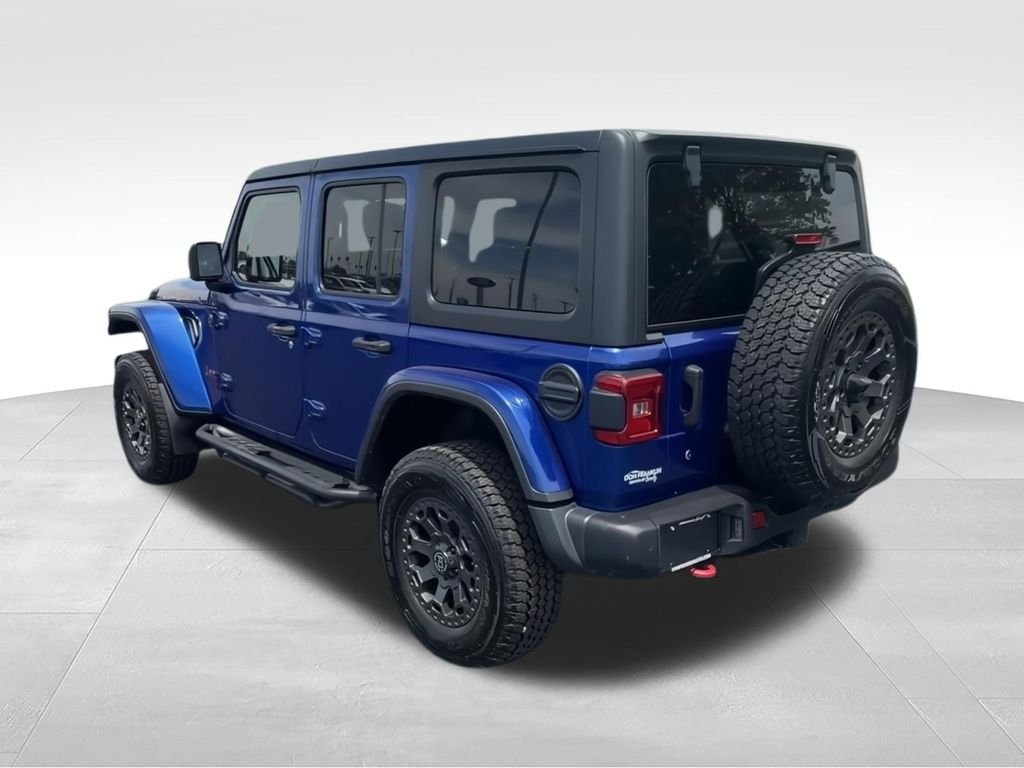 Used 2019 Blue Jeep Unlimited Rubicon image 7