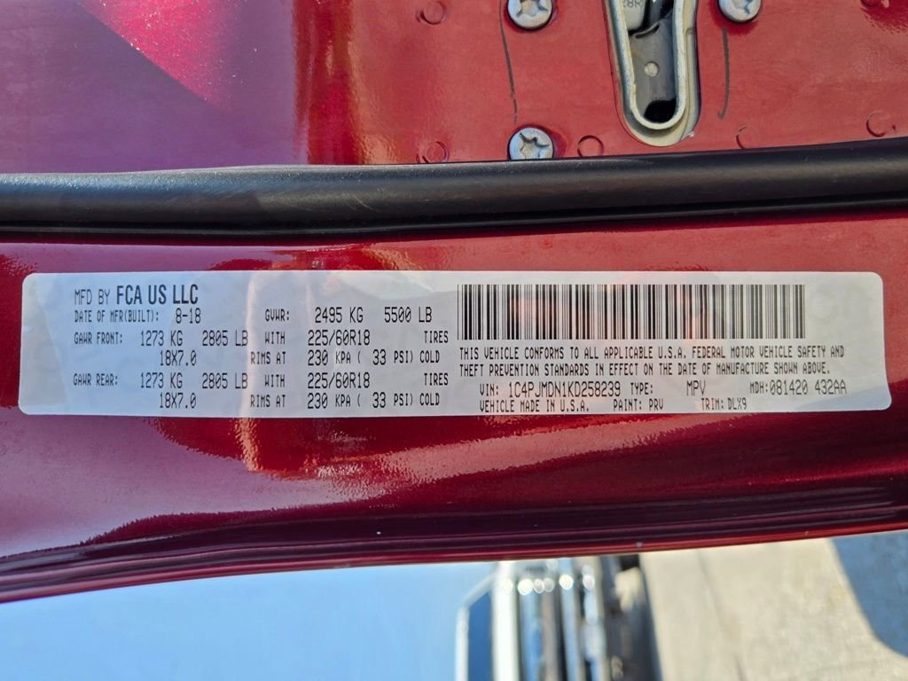 Used 2019 Red Jeep Limited image 31