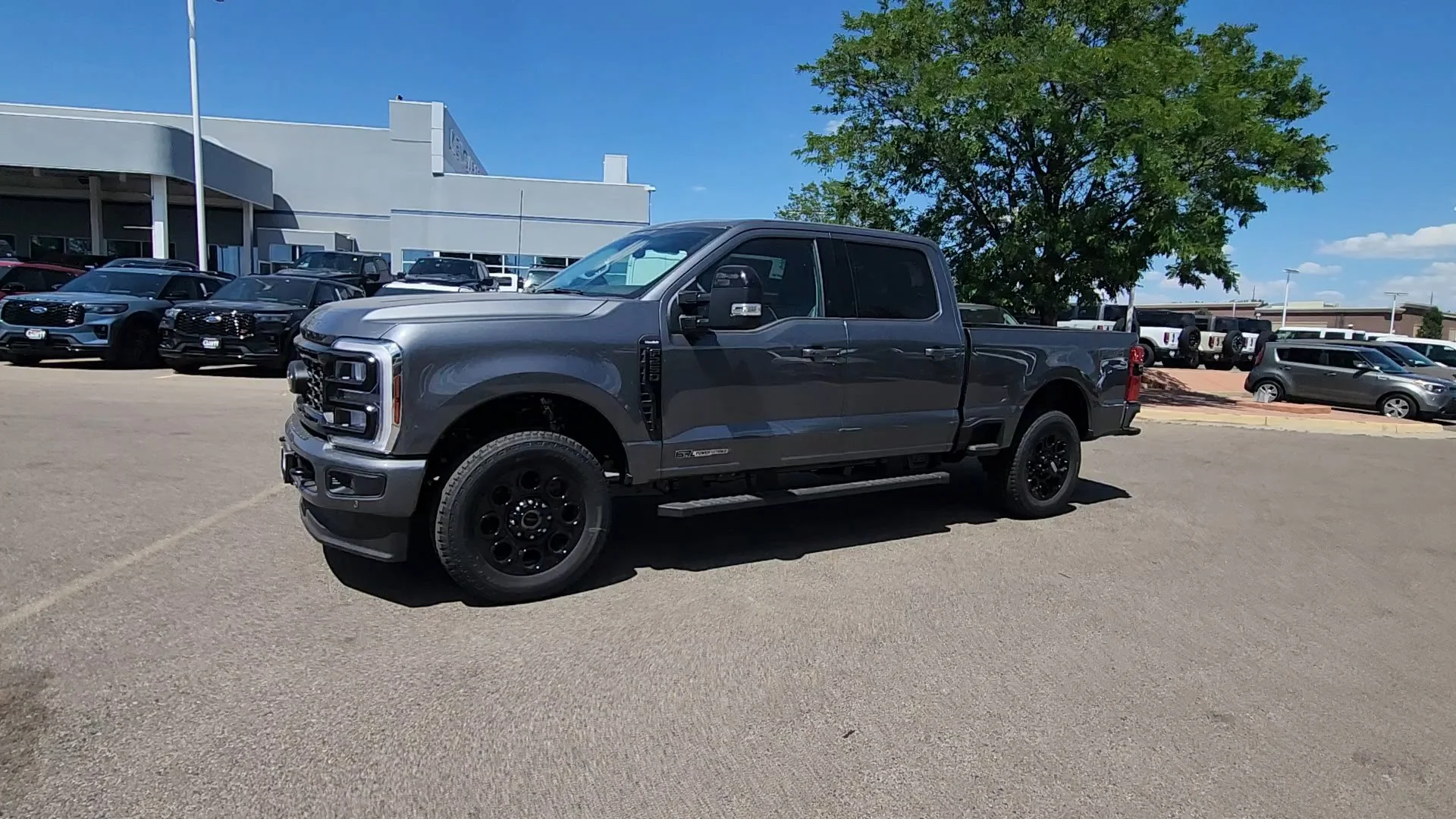 New 2026 Carbonized Gray Metallic Ford LARIAT image 4