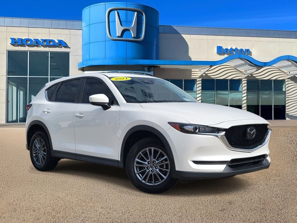 Used 2021 White Mazda Touring image 1