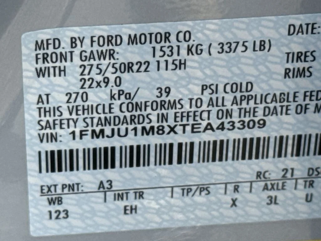 New 2026 Silver Ford Platinum image 36