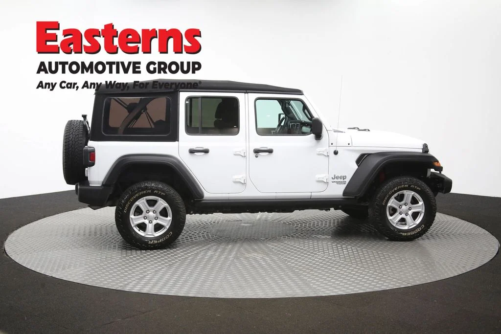 Used 2018 White Jeep Unlimited Sport S image 43