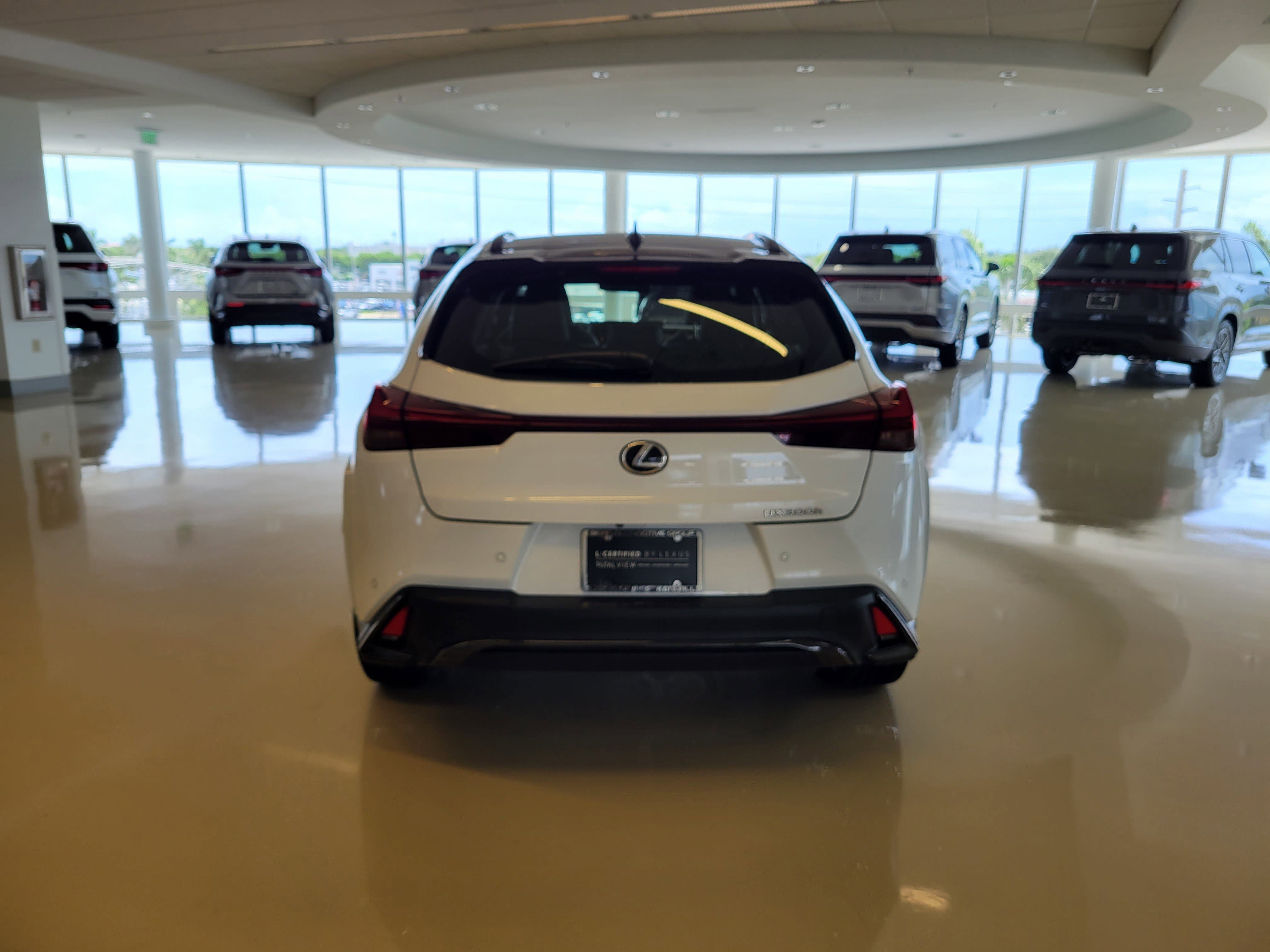 Certified Used 2025 Ultra White Lexus UX 300h F SPORT Design image 9