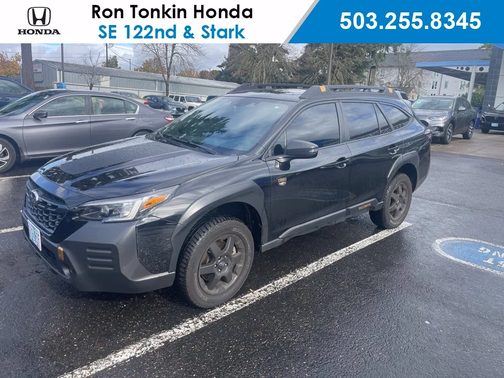 Used 2023 Crystal Black Silica Subaru Wilderness image 3