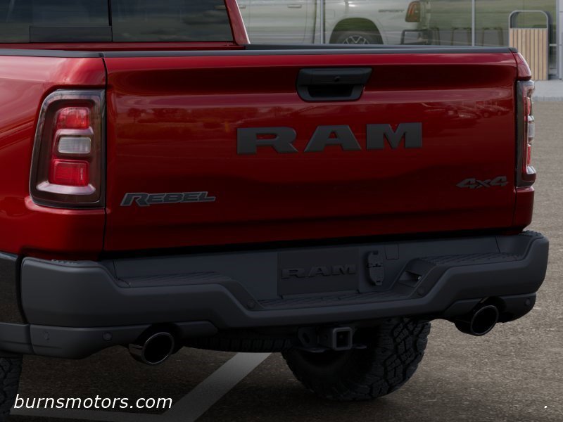 New 2026 Molten Red Pearl-Coat Exterior Paint RAM Rebel image 13