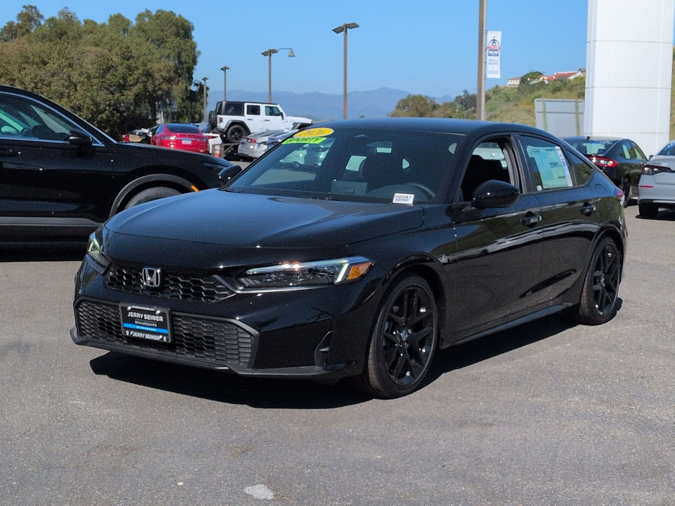 New 2026 Crystal Black Pearl Honda Sport image 13