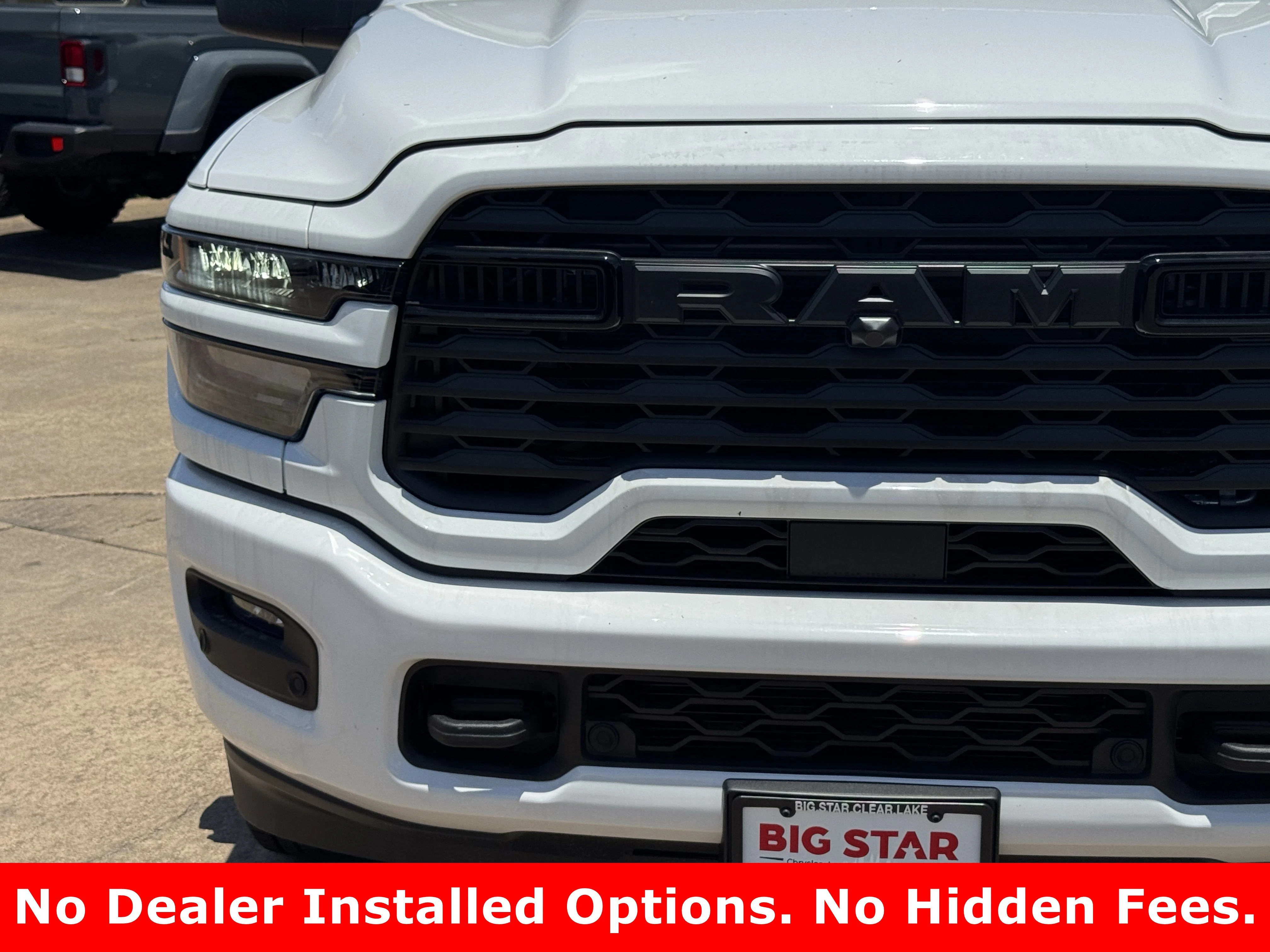 New 2026 Bright White Clearcoat Ram Lone Star image 5