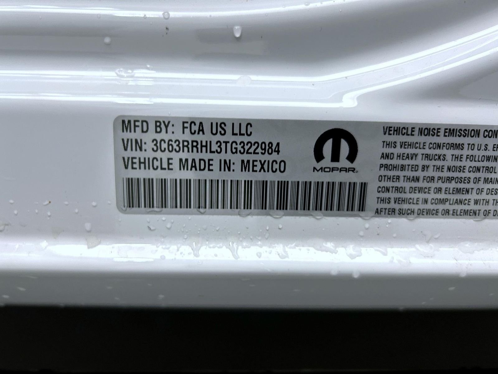 New 2026 Bright White Clear-Coat Exterior Paint RAM Big Horn image 25