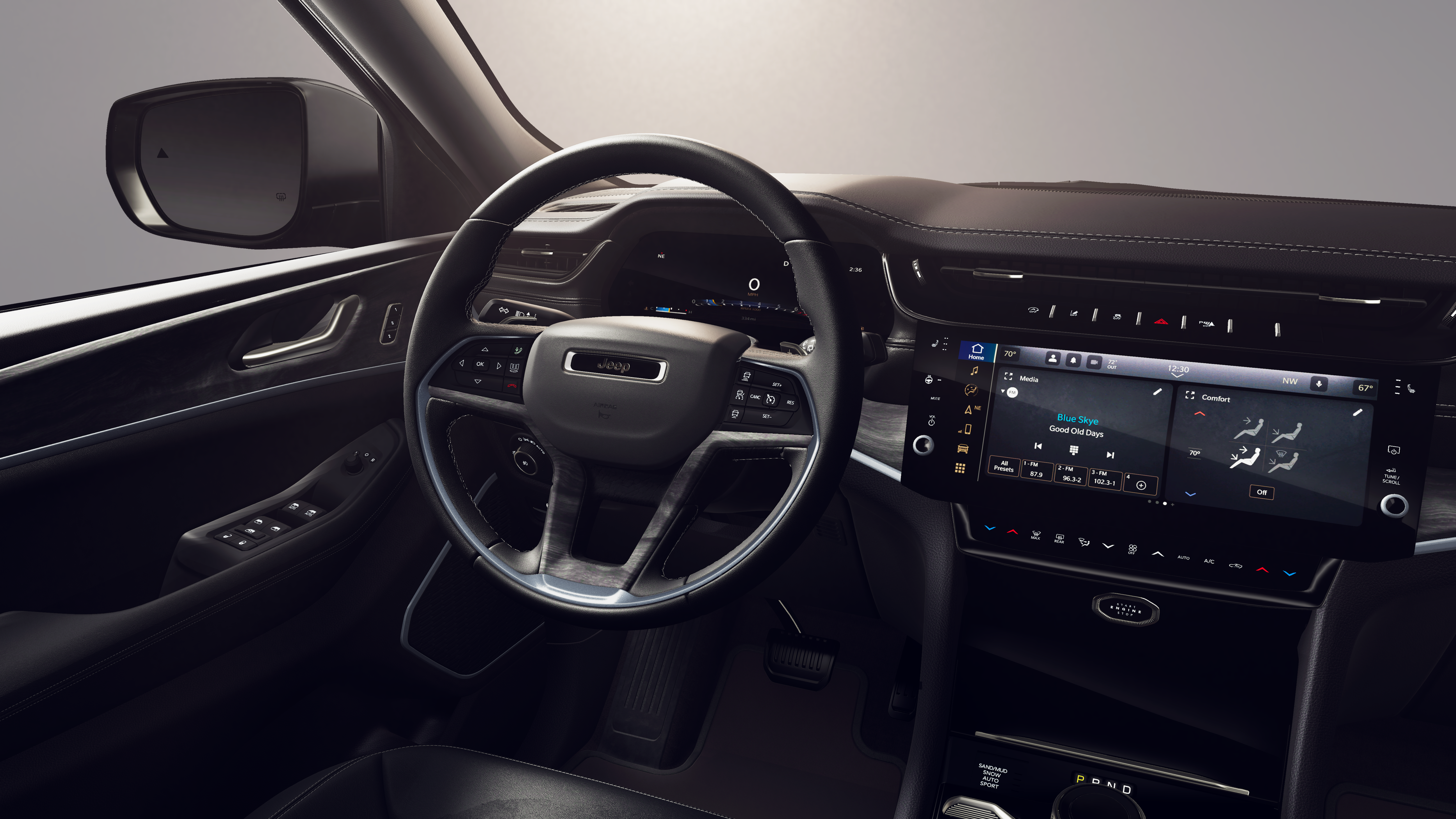 New 2026 Diamond Black Crystal Pearl-Coat Exterior Paint Jeep Limited image 35