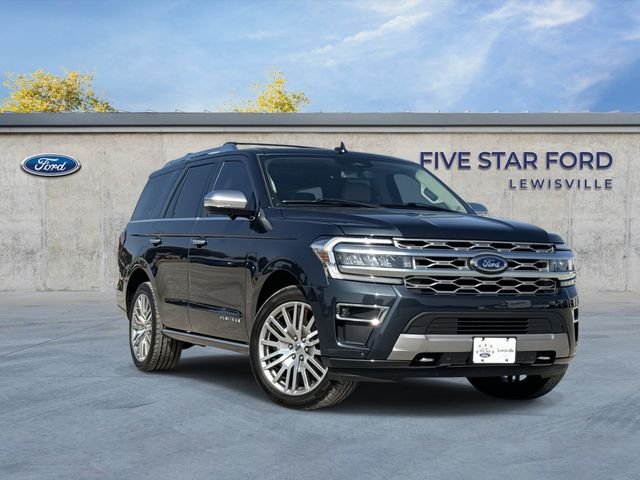 Used 2023 Blue Ford Platinum image 1