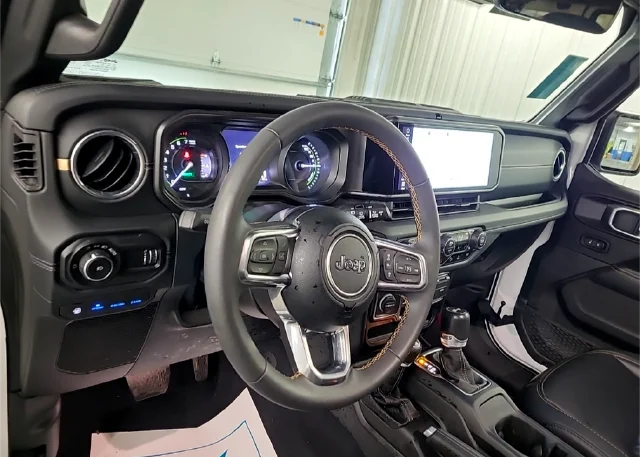 Used 2024 White Jeep Sahara 4xe image 14