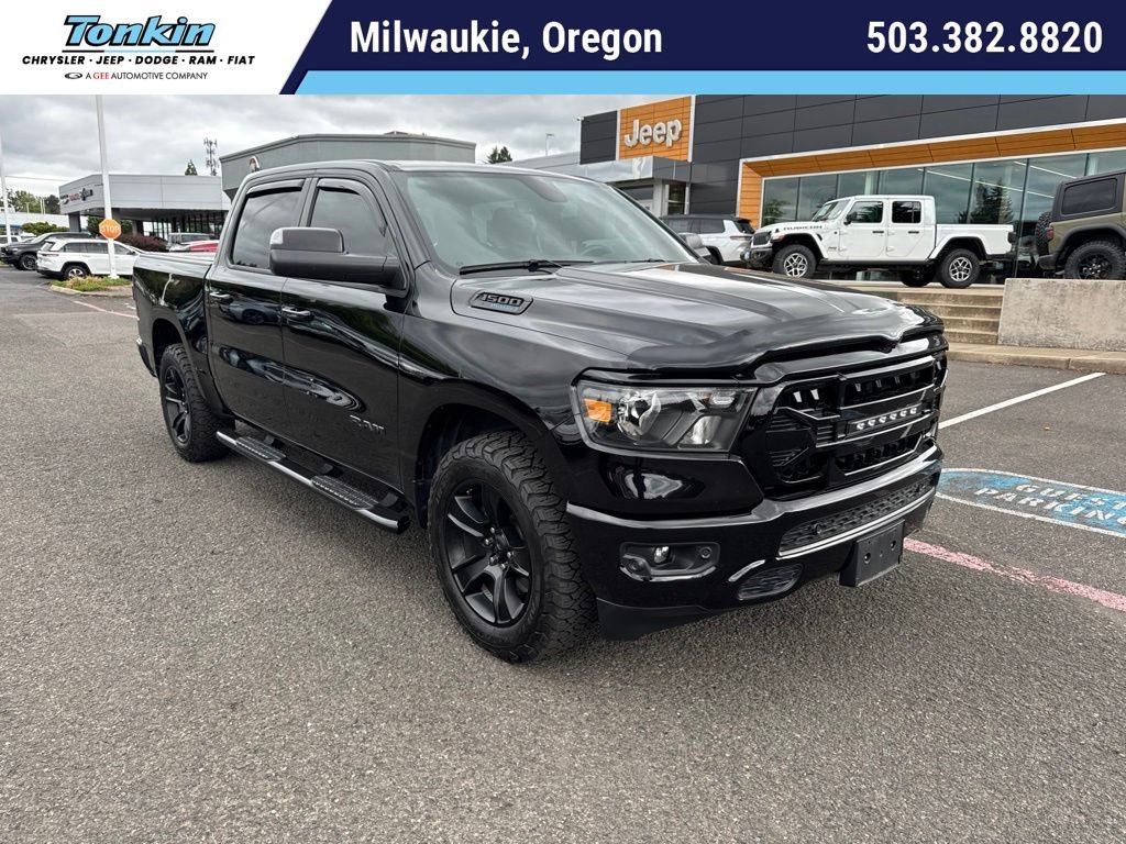 Used 2024 Diamond Black Crystal Pearlcoat Ram Big Horn/Lone Star image 1