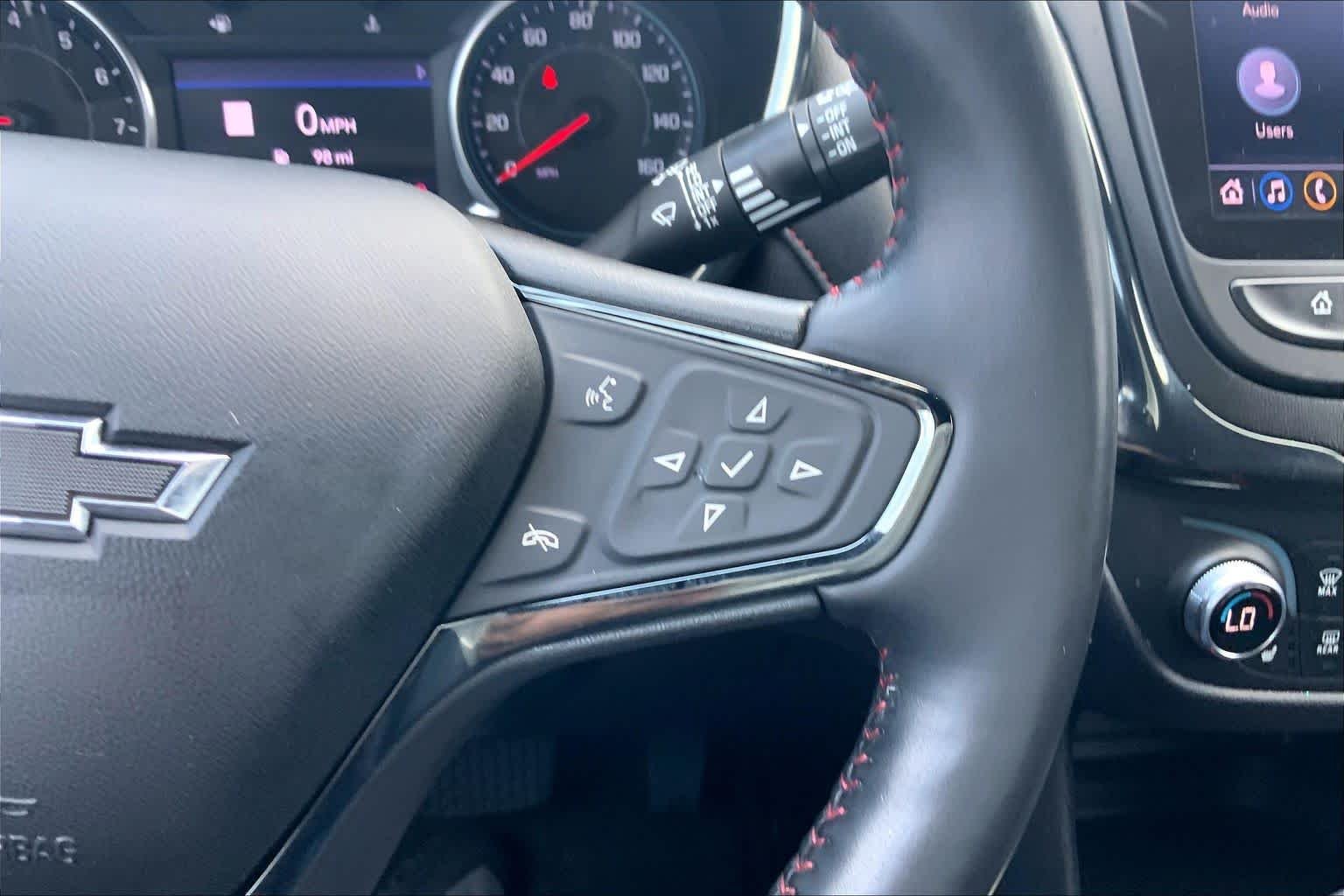 Used 2022 Mosaic Black Metallic Chevrolet RS image 24