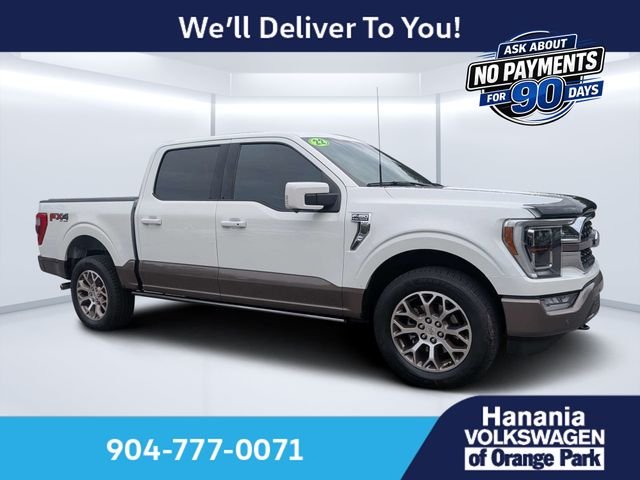 Used 2022 White Ford King Ranch image 1