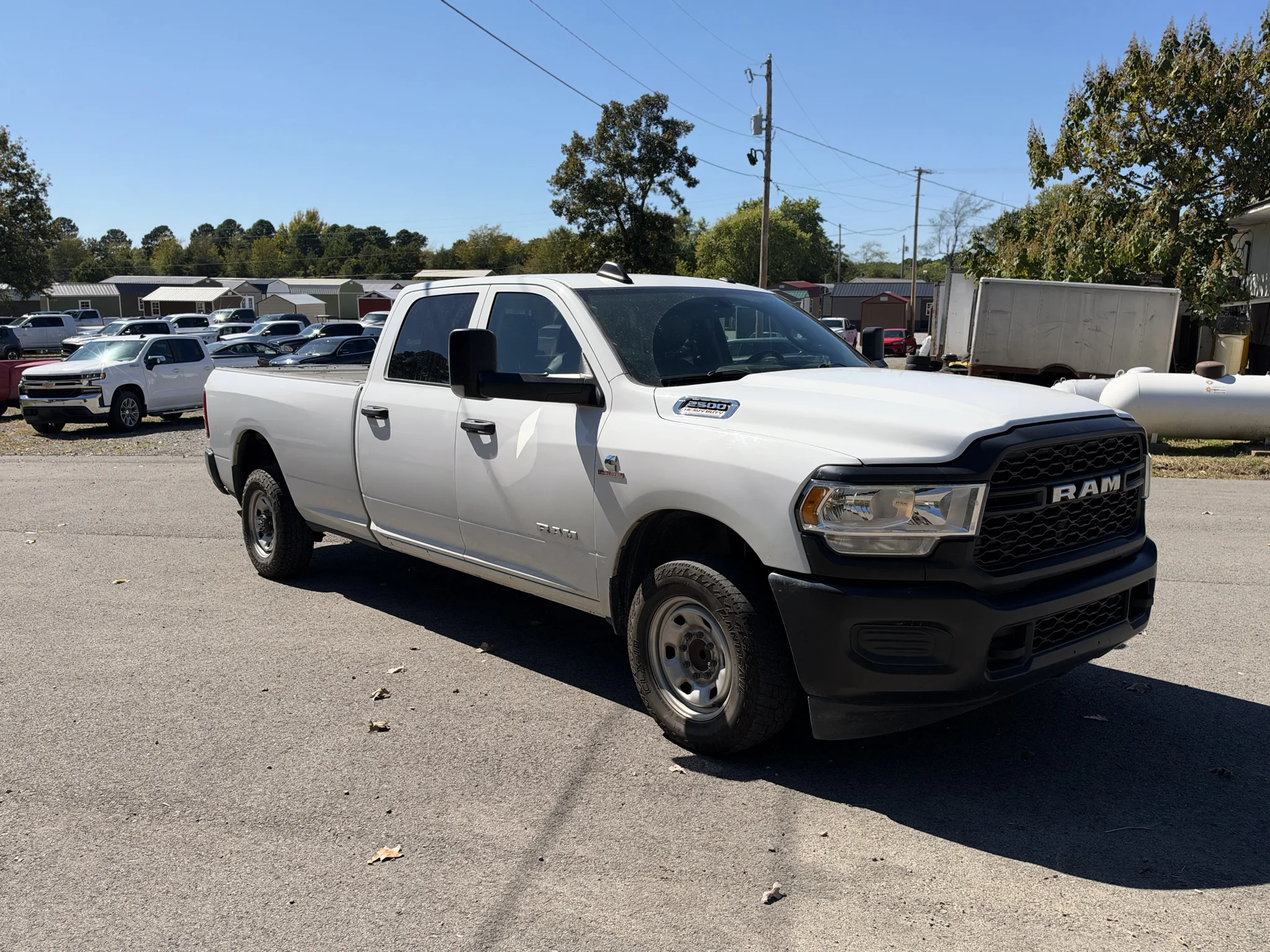 Used 2020 Bright White Clearcoat Ram Tradesman image 2