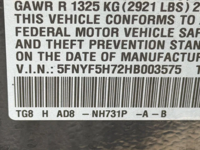 Used 2017 Black Honda EX-L image 34