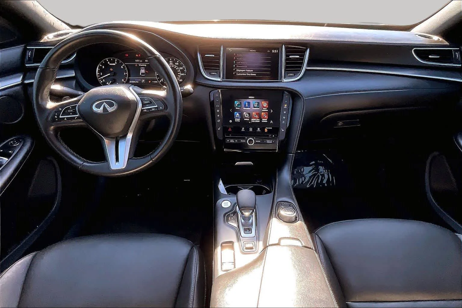 Used 2022 Black Obsidian INFINITI LUXE image 16
