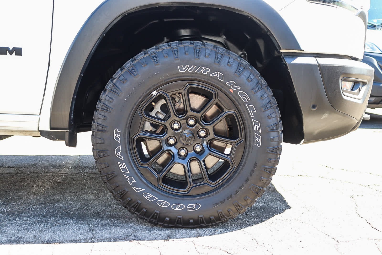 Used 2025 Bright White Clearcoat Ram Rebel image 10