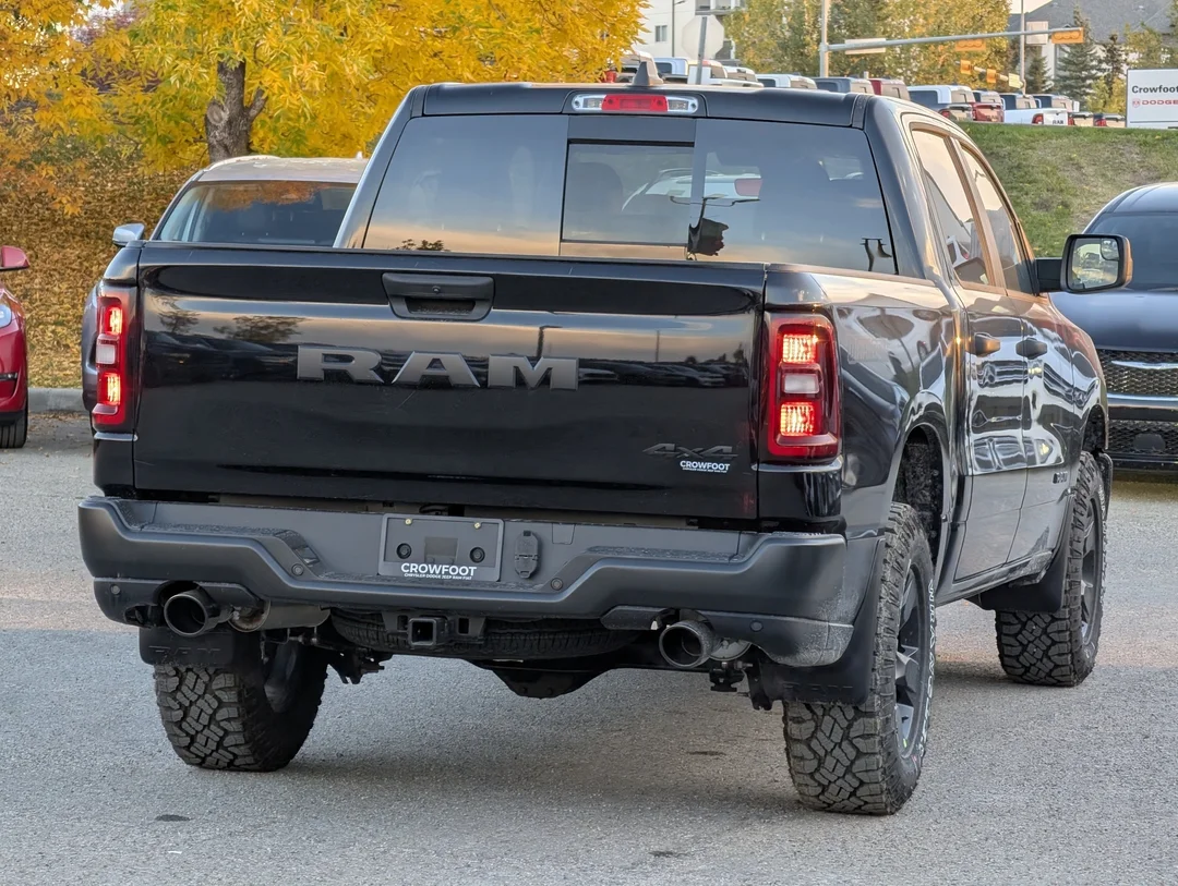 New 2026 Black RAM Warlock - - 4x4 - 3.0L Hurricane Twin Turbo - E-Locker Axle - 18 Black Wheels & More! image 8
