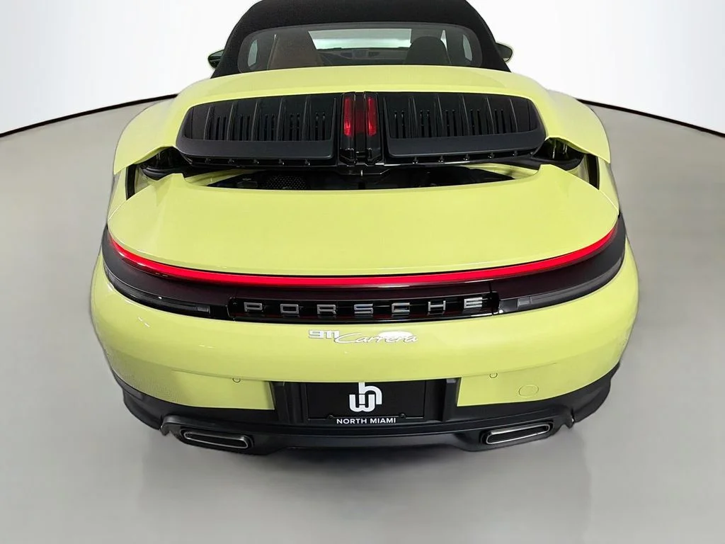 Used 2025 Yellow Porsche Carrera image 25