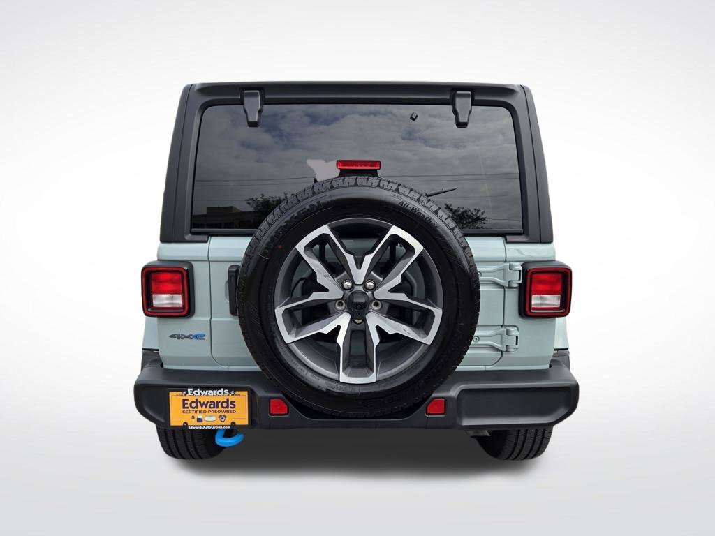 Used 2024 Gray Jeep Sport S 4xe image 4