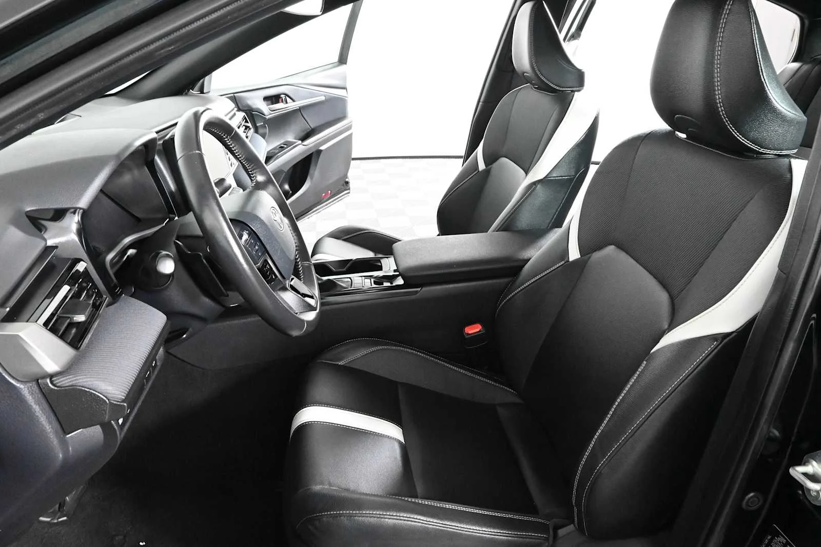 Used 2025 Midnight Black Metallic Toyota SE image 17