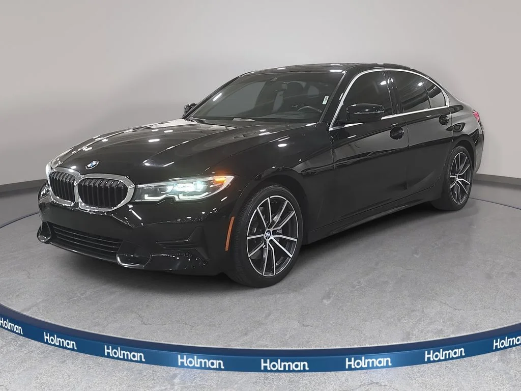 Used 2022 Jet Black BMW 330i image 1