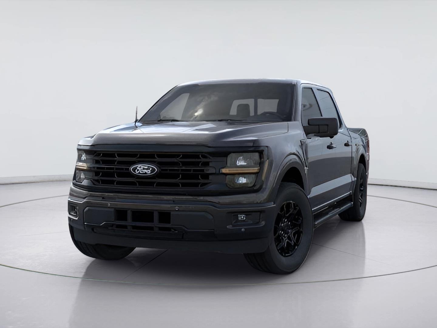 New 2026 Agate Black Metallic Ford XLT image 2