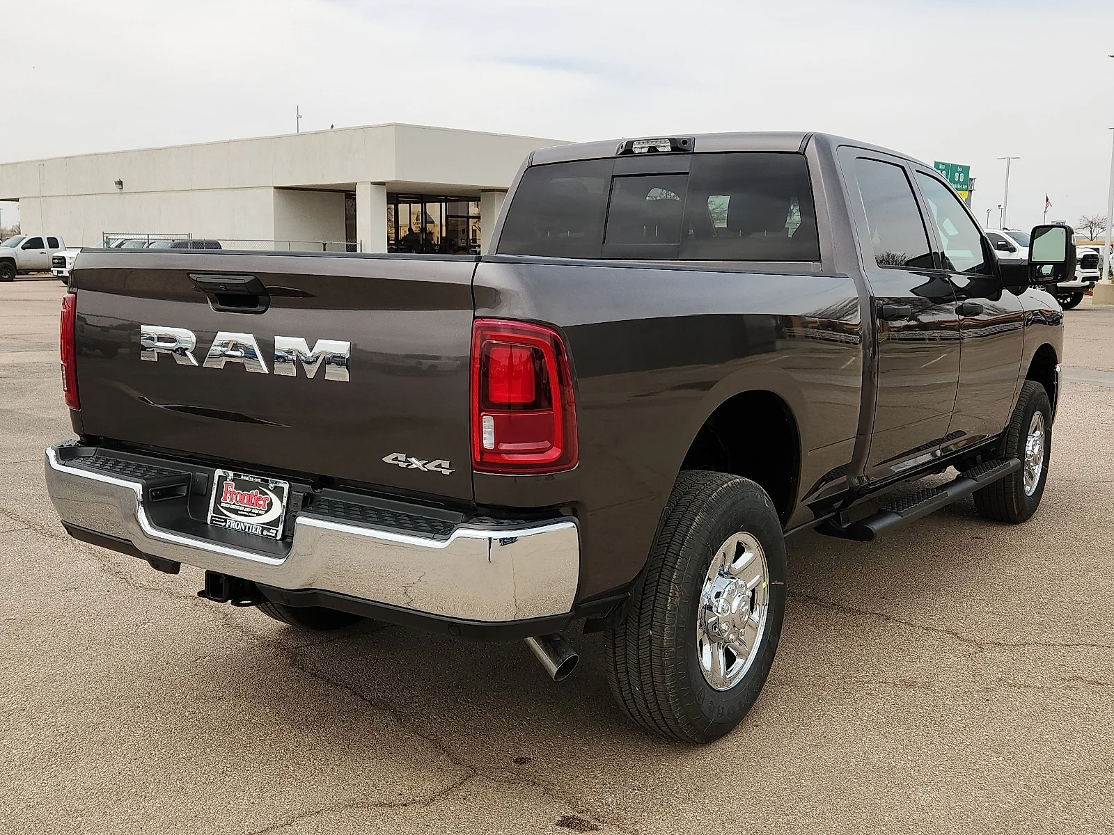 New 2026 Granite Crystal Metallic Clear-Coat  Paint Ram TRADESMAN CREW CAB 4X4 6